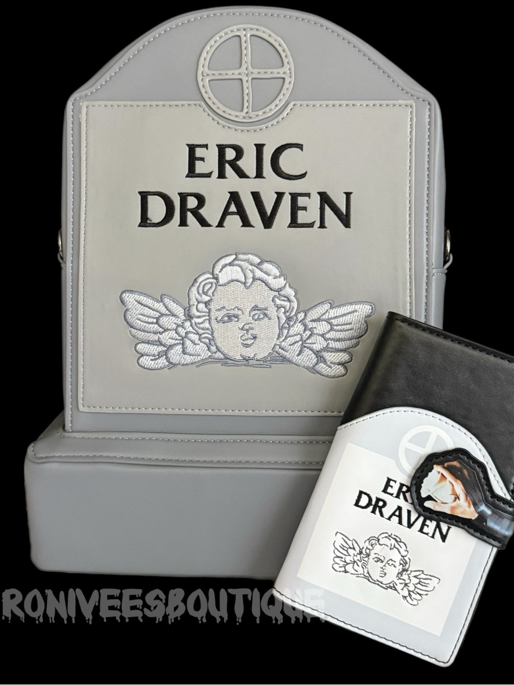The Crow Eric Draven Crossbody With Matching Wallet